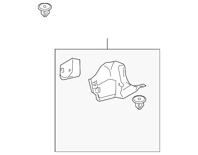 Cowl Trim - Driver's Side (LH) - Mazda (GK2E-68-390L-02) - view 2