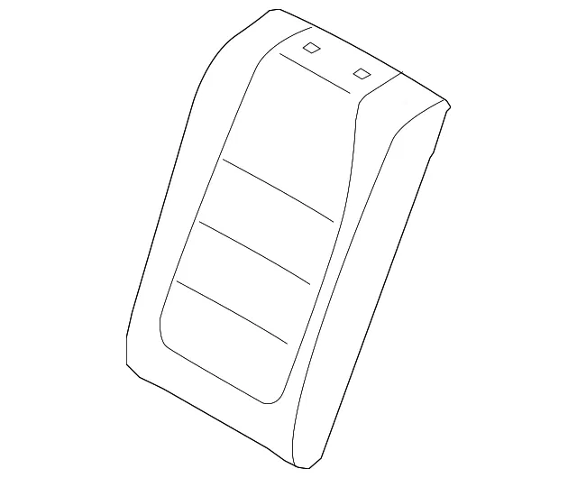 Trim R Rr Seat Back - MAZDA (GLK38840124)