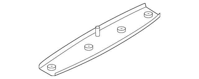 Trim Liftgate Upper - MAZDA (GM9A68930B02)