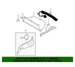 Trim Trunk End - MAZDA (GM9E6889XA80) - view 4