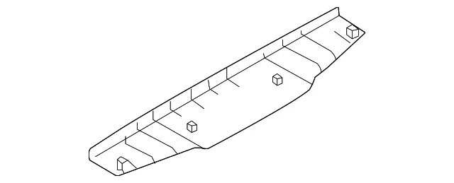 Trim Liftgate Upper - MAZDA (GM9F68930A02)