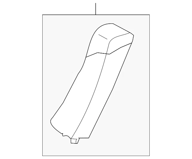 SIDE SEAT L RR BACK - MAZDA (GP7A57550B72)