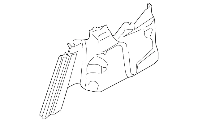 Trunk Side Trim - Driver's Side (LH) - Mazda (GP9A-68-870B)
