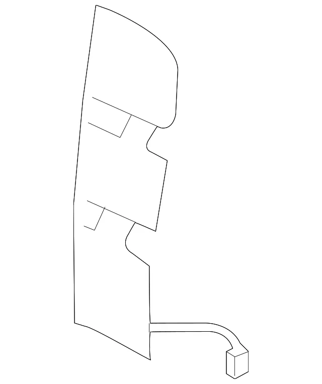 Seat Back Heater - Passenger Side (RH) - Mazda (GR6W-88-13X)
