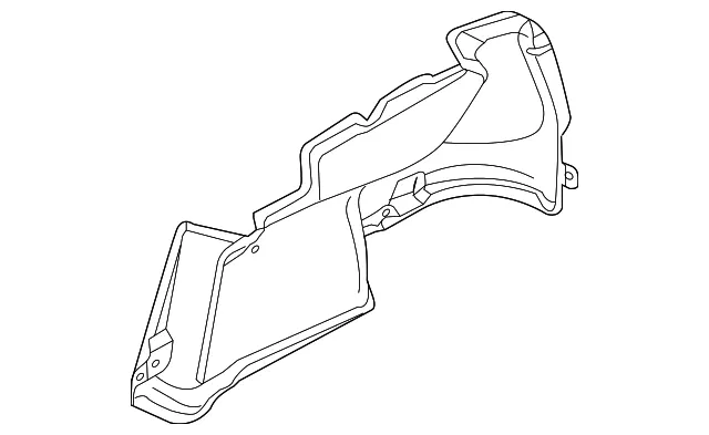 Trunk Side Trim - Passenger Side (RH) - Mazda (GRV1-68-850B)