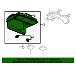 Overhead Console - Mazda (GS4A-69-970D-75) - view 6