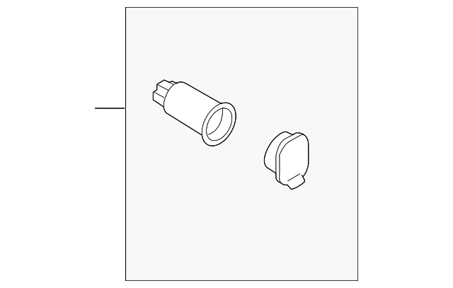 12 Volt Accessory Power Outlet - Mazda (GS4C-66-290D) - view 2