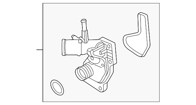 Water Outlet - Mazda (H301-15-17Z)