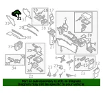 Console Trim Panel - Mazda (K123-64-360) - view 7