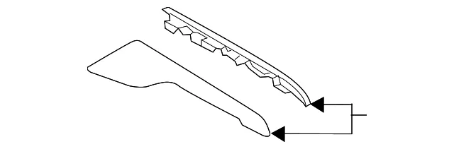 Console Trim Panel - Mazda (K128-64-48XE-02)