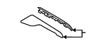 Console Trim Panel - Mazda (K128-64-48XE-14) - view 3