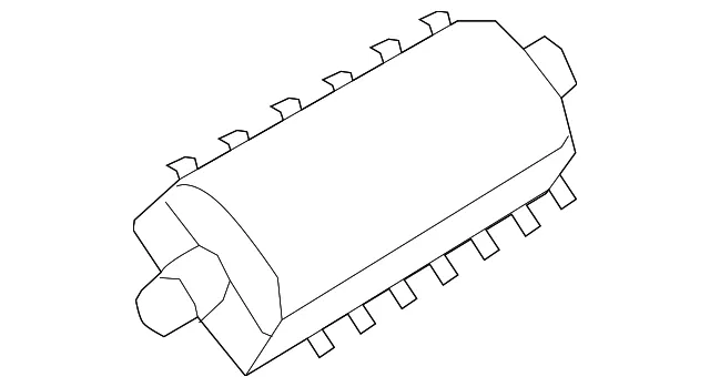 Instrument Panel Air Bag - Nissan (K8515-6GH0A)
