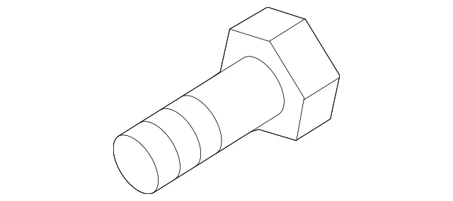 Lower Trim Panel Screw - Kia (K9983-80620)