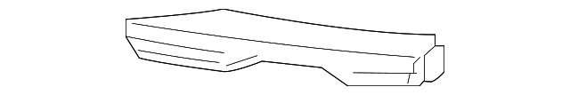Upper Trim - Driver's Side (LH) - Mazda (KA0J-50-C22) - view 2