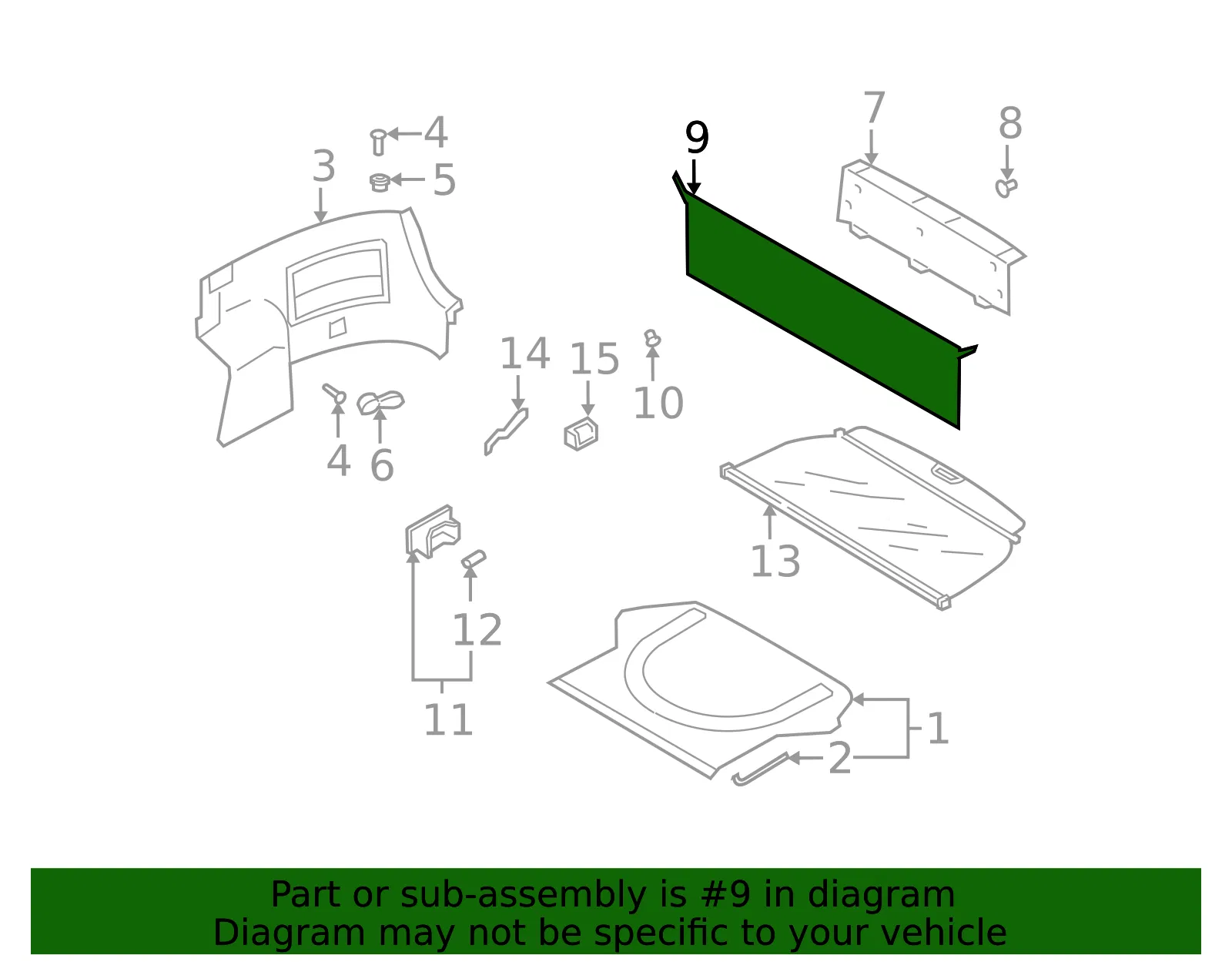 Cargo Net - Kia (KB000-68010) - view 2