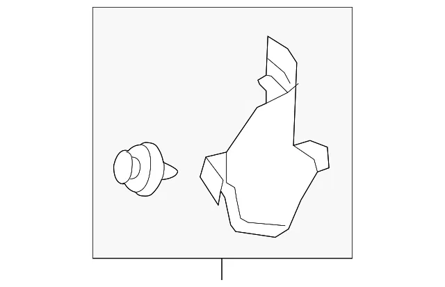 Kick Panel Trim - Passenger Side (RH) - Mazda (KB7W-68-370-02)