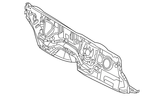 Lower Dash Panel - Mazda (KB8A-53-400A)
