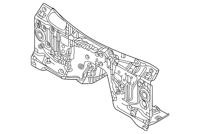 Lower Dash Panel - Mazda (KBB3-53-400E)