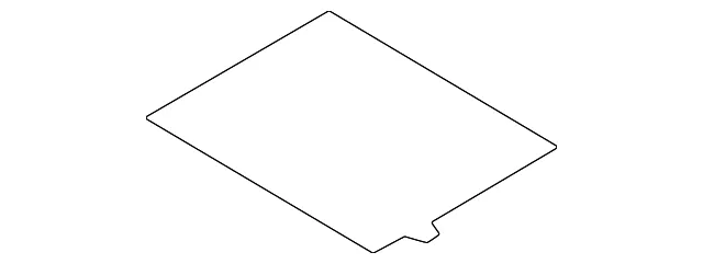 Console Mat - Mazda (KBB3-55-171A)