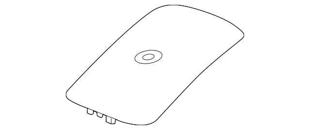 Instrument Panel Cover - Mazda (KBB3-55-225)