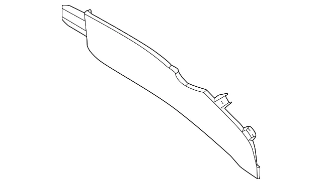 Console Panel - Mazda (KBB3-64-240-02)