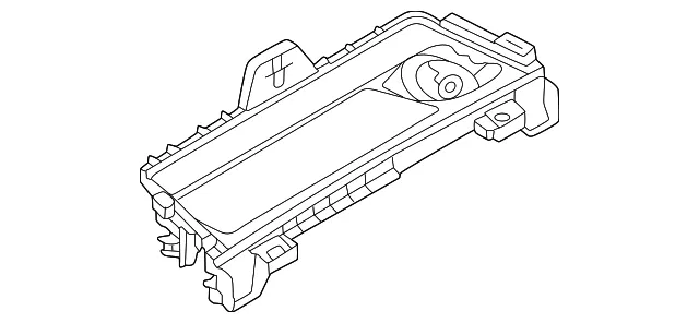 Console Compartment - Mazda (KBB3-64-360)
