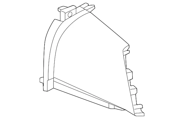 Instrument Panel Side Cover - Mazda (KBB3-64-960-02)