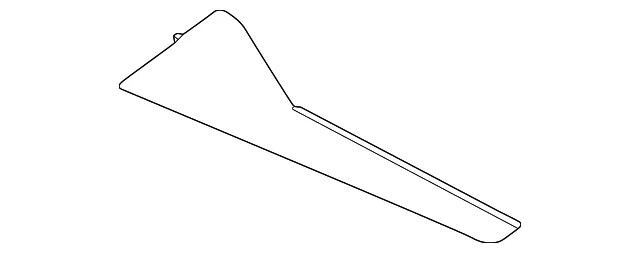 Console Trim Panel - Mazda (KBB4-64-47XA-02)