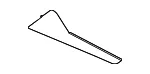 Console Trim Panel - Mazda (KBB4-64-47XA-39) - view 3