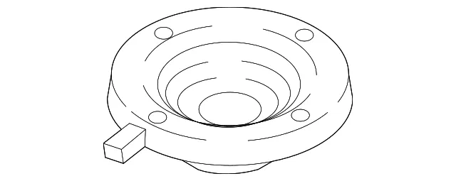 Upper Seat - Mazda (KD35-28-012) - view 2