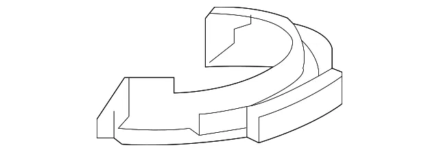 Lower Seat - Mazda (KD35-34-0A3) - view 2