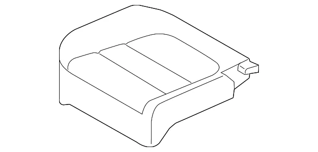 Cushion Cover - Passenger Side (RH) - Mazda (KD35-88-211A-02)