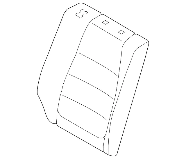 Trim R  Rr Seat Back - Passenger Side (RH) - Mazda (KD35-88-231C-34)