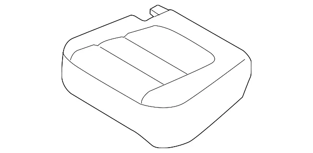 Cushion Cover - Driver's Side (LH) - Mazda (KD35-88-261A-34)