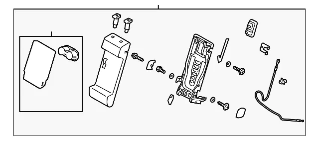 Back C Rear Seat - MAZDA (KD378827YC02)