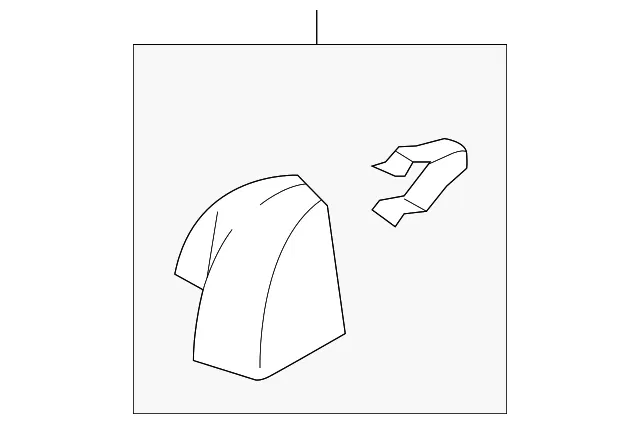 Corner Trim - Driver's Side (LH) - Mazda (KD45-69-17Y-02)