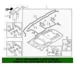 Sun Visor Holder - Mazda (KD45-69-261B-02) - view 6