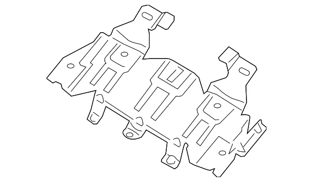 Console Bracket - Mazda (KD45-69-98X) - view 2