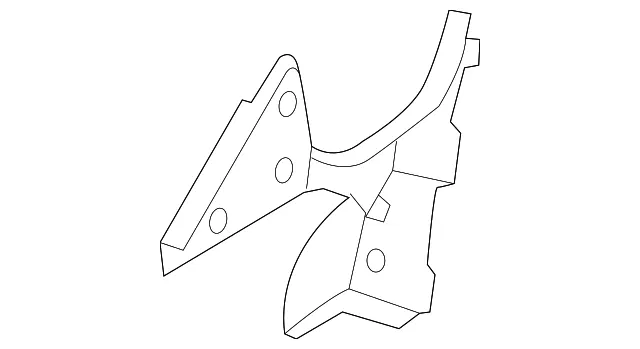 Seat Back Recliner Adjustment Mechanism Cover - Mazda (KD45-88-1G7-02) - view 2