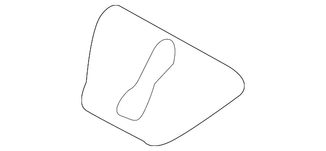 Lift-Gate Trim Scuff Plate Cap - Mazda (KD456889402) - view 2