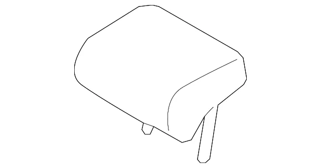 Headrest - Mazda (KD49-88-340A-02) - view 2