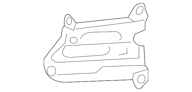 Lower Dash Panel Gusset - Driver's Side (LH) - Mazda (KD53-56-531A)