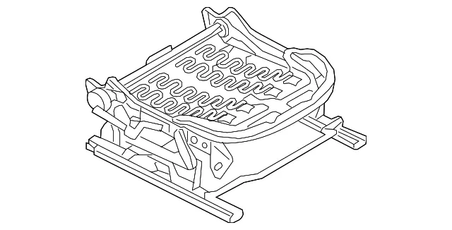 Seat Frame - Driver's Side (LH) - Mazda (KDY4-88-AF0)