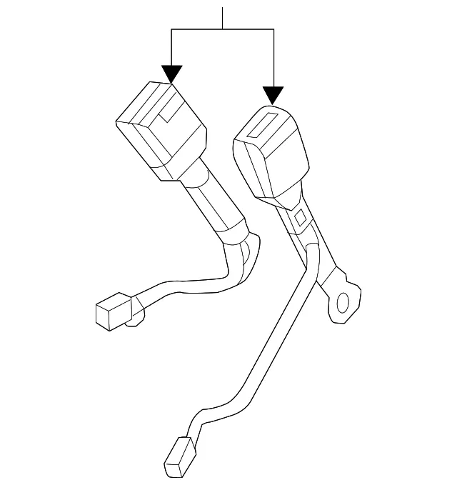 Buckle - Driver's Side (LH) - Mazda (KDY5-57-680B) - view 2