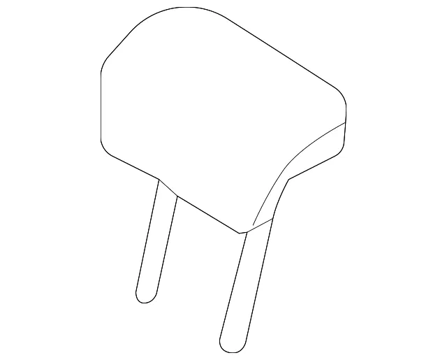 Headrest - Mazda (KEVE-88-3R0-27)