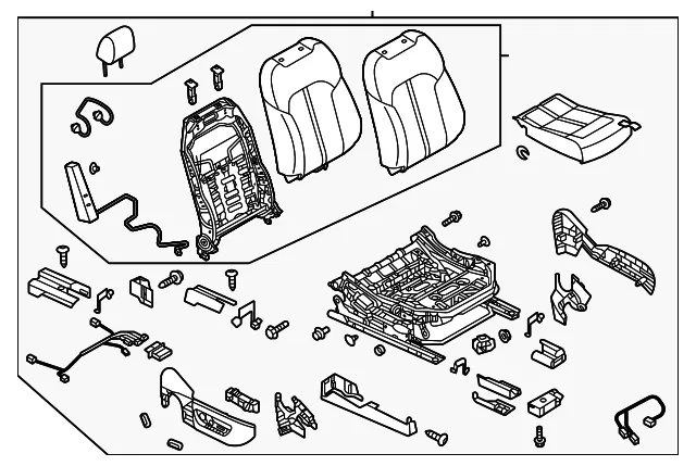 Seat Assembly - Mazda (KEVF-57-100F-27)