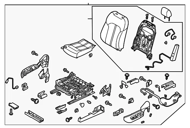 Seat Assembly - Mazda (KEWS-57-150G-39)