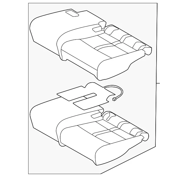 Seat Cushion Foam - Mazda (KGNS-88-21Y-02)