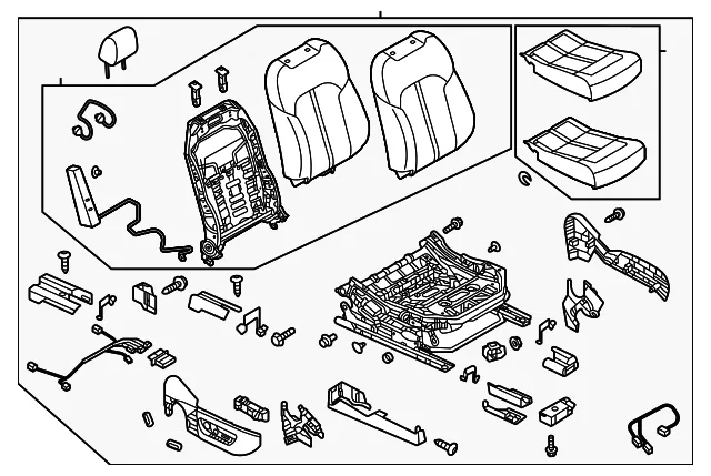 Seat Assembly - Mazda (KGNV-57-20XE-18)