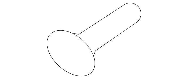 Rear Panel Trim Fastener - Kia (KKY06-68865B)